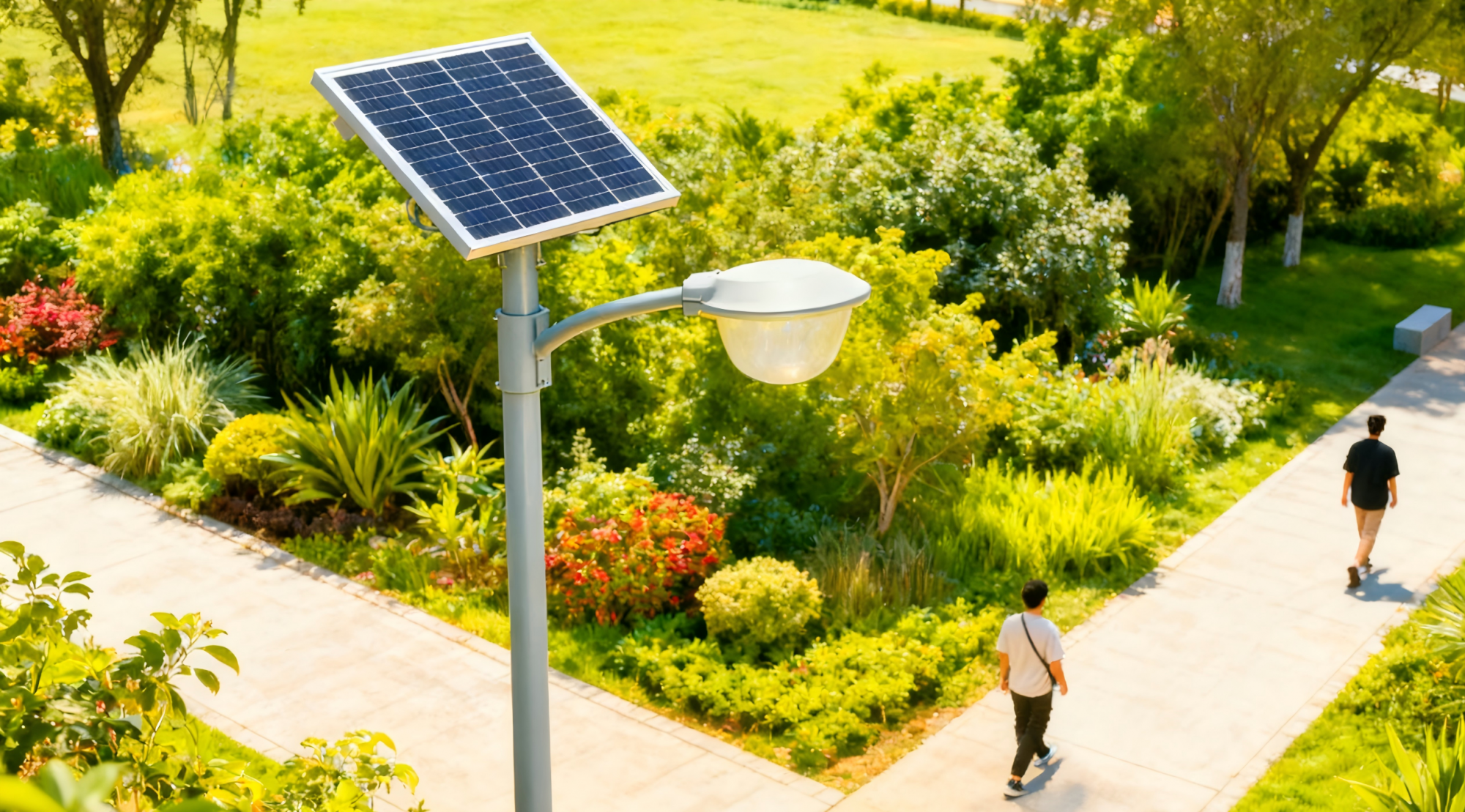 铅酸电池：太阳能路灯的静默守护者