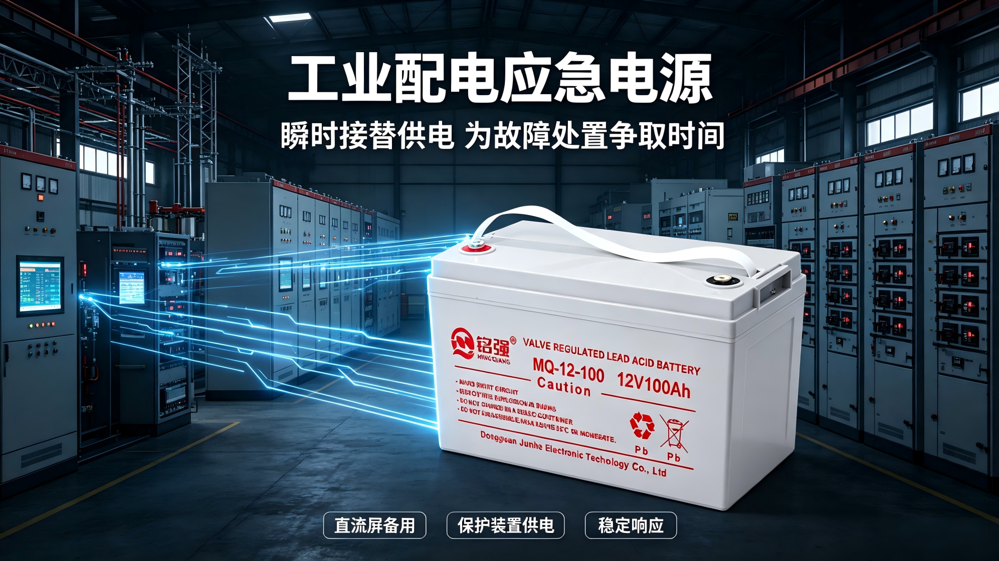 Industrial Distribution System Emergency Power Supply