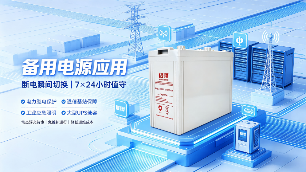 2V1000Ah铅酸电池在备用电源中的应用