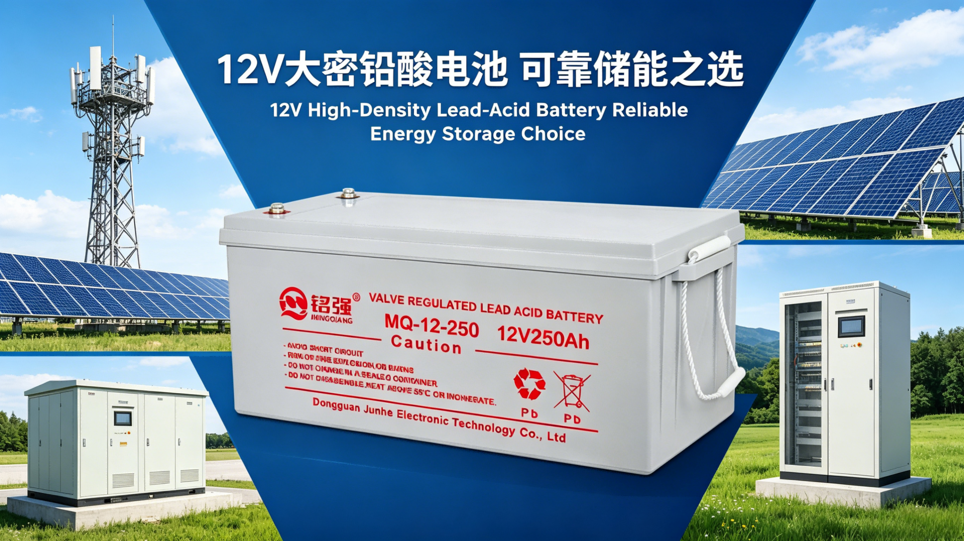 Large-Capacity Durable Storage:12V Large Sealed Lead-Acid Battery